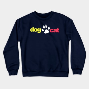 Dog and Cat Crewneck Sweatshirt